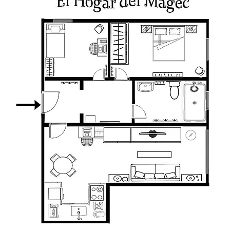 El Hogar Del Magec Appartement *